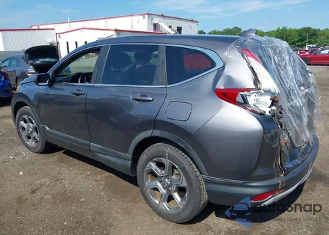 2017 Honda Cr-V Ex-L/Ex-L Navi from USA, damaged, VIN 2HKRW2H84HH634860